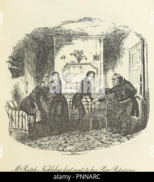Libre à partir de la page 23 de "La vie et les Aventures de Nicholas Nickleby. [Avec des plaques.]' . Banque D'Images