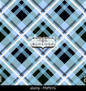 Blanc diamant bleu d'arrière-plan en échiquier Vector Illustration Illustration de Vecteur