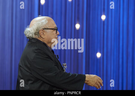 San Sebastian, Espagne. 22 Sep, 2018. Danny DeVito reçoit Donostia Award lors de la 66e Festival International du Film de San Sebastian au Palais Kursaal le 22 septembre 2018 à San Sebastian, Espagne Crédit : Jack Abuin/ZUMA/Alamy Fil Live News Banque D'Images