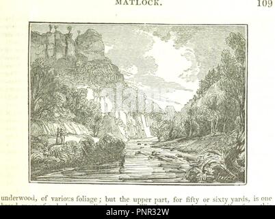 Libre à partir de la page 165 de "Le pic Guide ; contenant la statistique, topographique, et l'histoire générale de Buxton, Chatsworth, Rendeux, Castlteon [sic], Bakewell, Haddon, Matlock, et Trouhans ; avec une introduction . Edited0061. Banque D'Images