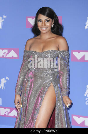 2018 MTV Video Music Awards - Arrivals comprend : Ashanti Où : New York, New York, United States Quand : 20 août 2018 : Crédit/WENN.com Apega Banque D'Images