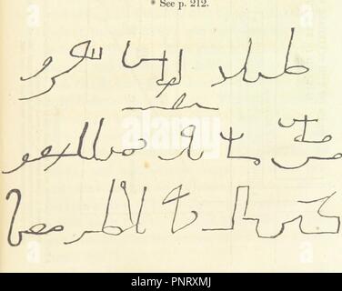 Libre à partir de la page 365 de '[Note lors d'une visite à l'Egypte, la Nubie, l'Oasis, la montagne de Sinaï, et Jérusalem.]' . Banque D'Images