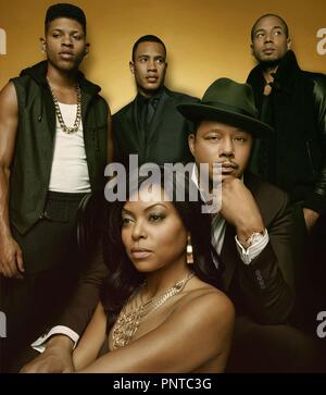 Titre original : EMPIRE. Titre en anglais : EMPIRE. Année : 2015. Réalisateur : LEE DANIELS ; DANNY STRONG. Stars : Taraji P. Henson, Terrence Howard ; JUSSIE SMOLLETT ; TRAI BYERS, BRYSHERE Y. GRIS. Credit : FOX / Album Banque D'Images