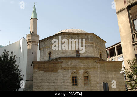 La Serbie. Belgrade. La Mosquée Bajrakli, construit au 16ème siècle par l'Empire Ottoman. Banque D'Images