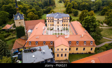 Le château Schloss Ettersburg, Ettersburg, Weimar, Thuringe, Allemagne Banque D'Images