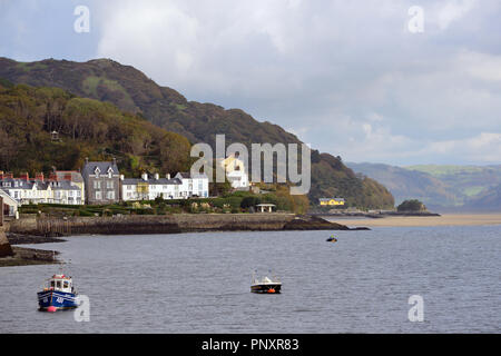 Aberdyfi/Aberdovey, Gwynedd, Pays de Galles, d'un jour à l'automne Banque D'Images