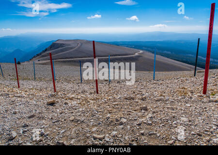 Spears coloré à Mont Ventoux en France Banque D'Images