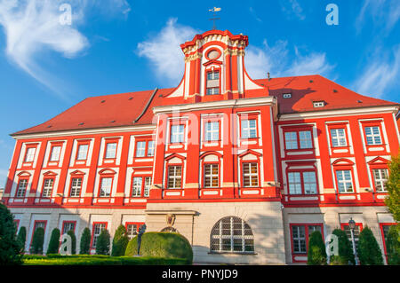 Institut National Ossoliński, Bibliothèque Nationale de l'Ossolineum dans (Zakład Narodowy im. Ossolińskich) Wroclaw, Pologne 2018 Banque D'Images