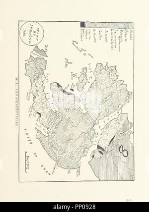 Libre à partir de la page 41 de "un intérêt historique, archéologique et géologique l'examen de la Grotte de Fingal . Élargie de la déclaration originale faite à la Smithsonian Institution, etc' . Banque D'Images