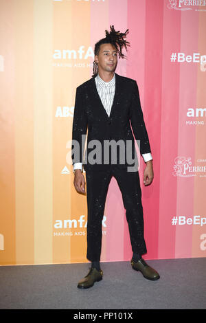 Milan, Italie. 29Th Sep 2018. Tapis Rouge - Ghali : Crédit Photo Agency indépendante/Alamy Live News Banque D'Images