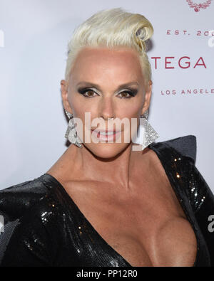 Los Angeles, USA. 22 Sep, 2018. Brigitte Nielsen participe à la 9e édition du Gala de l'avant face à l'hôtel Beverly Wilshire à Beverly Hills le 22 septembre 2018. Crédit : l'accès Photo/Alamy Live News Banque D'Images