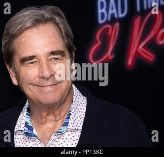 Hollywood, Etats-Unis. 22 Sep, 2018. Beau Bridges assiste à la première de la 20th Century Fox's "mauvaise fois au El Royale' au théâtre chinois de Grauman le 22 septembre 2018 à Hollywood, Californie. Crédit : l'accès Photo/Alamy Live News Banque D'Images