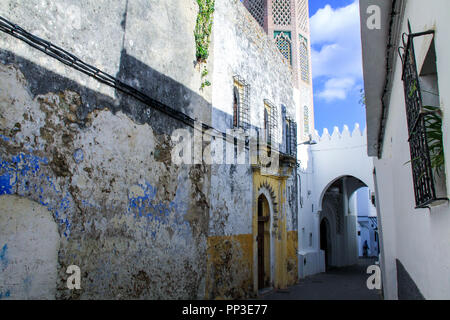 À explorer les rues du Maroc Banque D'Images