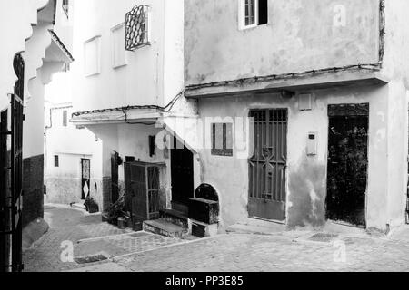 À explorer les rues du Maroc Banque D'Images