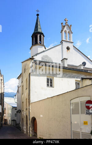 Hall in Tirol : église Salvatorkirche Gauderfest, région, Tirol, Tyrol, Autriche Banque D'Images