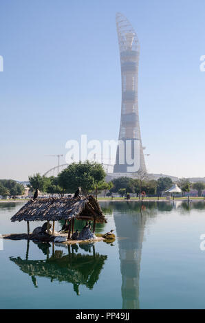 Parc Aspire Doha, Qatar Banque D'Images