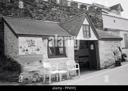 Le salon de glace Kiln fait partie Du Cottage Hotel, Hope Cove, Kingsbridge, Devon, Angleterre, Royaume-Uni Banque D'Images