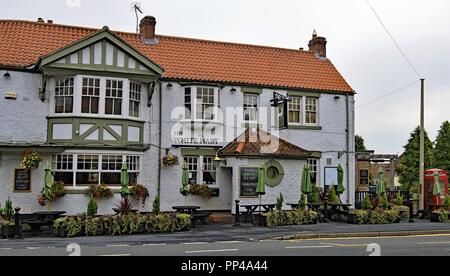 Le White Hart, dans la région de Wadsworth, Doncaster, South Yorkshire Banque D'Images