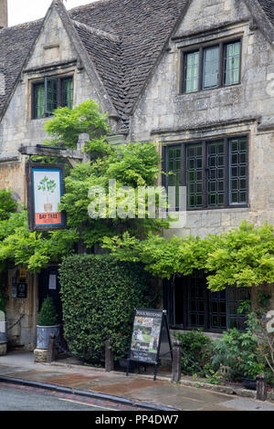 Bay Tree Hotel, B-1541 ; Angleterre ; UK Banque D'Images