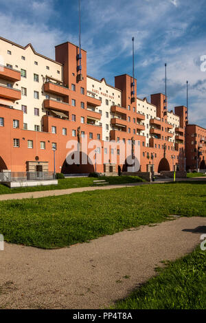 Karl-Marx-Hof (Cour Karl Marx) est l'un des plus connus Gemededauten (complexes municipaux de logement) à Vienne, en Autria Banque D'Images