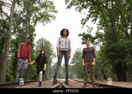 Film Original Titre : L'esprit le plus sombre. Titre en anglais : L'esprit le plus sombre. Année : 2018. Directeur : JENNIFER YUH NELSON. Stars : AMANDLA STENBERG ; SKYLAN BROOKS ; HARRIS DICKINSON ; MIYA CECH. Credit : 21 TOURS LOISIRS / Album Banque D'Images