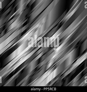 Abstract blackandwhite metal glitch contexte pour la conception Banque D'Images