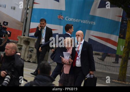 3 octobre 2017 - Ministre des affaires étrangères, ancien secrétaire de la santé, Jeremy Hunt au parti conservateur 2017 Conférence à Manchester, au Royaume-Uni. Banque D'Images