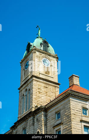 Palais de justice du comté de Rockingham, Court Square, Harrisonburg, Virginie Banque D'Images