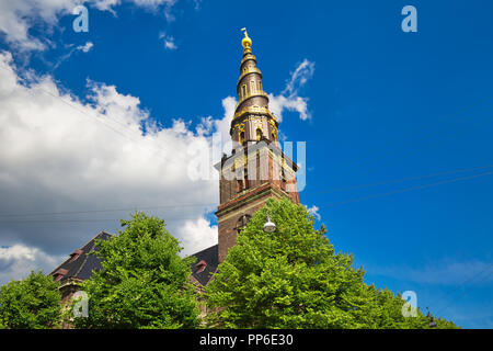 Copenhague, Eglise de Notre Sauveur Banque D'Images