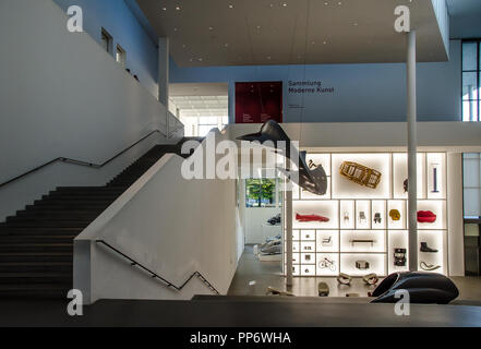 Pinakothek der Moderne, est excellente dans de nombreux sens. Il est le plus ancien musée de design. Banque D'Images