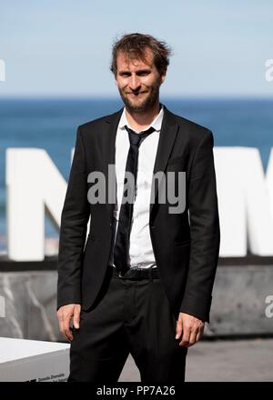 San Sebastian, Espagne - 22 septembre : DER UNSCHULDIGE / LES INNOCENTS / Simon Jaquement/ 66e Festival du Film de San Sebastian Internacional à Maria Cristina Hostel le 22 septembre 2018 à San Sebastian, Espagne. (Photo de Rebeca Alonso) Cordon Press Banque D'Images