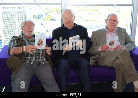 Bill Oddie, Tim Brooke-Taylor, Graeme Garden, le Bonus : La Collection BBC complet - DVD Lancement, BT Tower, London, UK, 24 septembre 2018, photo de Richard Goldschmidt : Riche de crédit Gold/Alamy Live News Banque D'Images