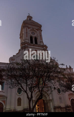 Église de Cuenca, Équateur Banque D'Images