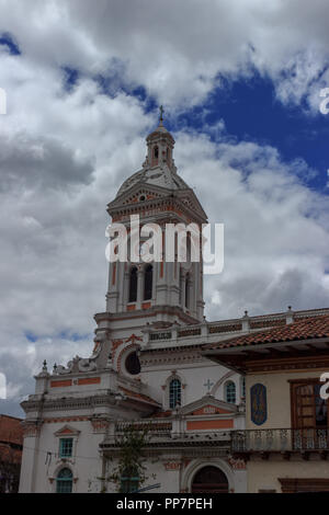 Église de Cuenca, Équateur Banque D'Images