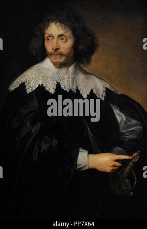 Anthony Van Dyck (1599-1641). Peintre baroque flamand. Sir William Chaloner. Huile sur toile. Le Musée de l'Ermitage. Saint Petersburg. La Russie. Banque D'Images