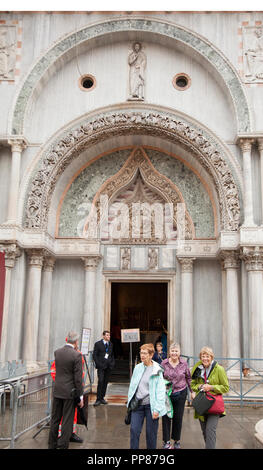 La Cathédrale Patriarcale Basilique de Saint Marc, communément connu sous le nom de la Basilique Saint Marc, est l'église cathédrale de l'Archidiocèse catholique o Banque D'Images