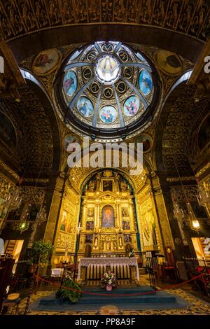 ,Basilique Sanctuaire de LLuc, siglo XVII, Varese, la Sierra de Tramuntana, à Majorque, îles Baléares, Espagne, Europe. Banque D'Images