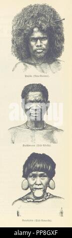 Libre à partir de la page 434 de "amoafahrten. Reisen und Kaiser Wilhelms-Land dans Englisch-Neu-Guinée en den Jahren 1884 u. 1885, etc' . Banque D'Images