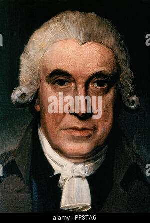 JAMES WATT (1736/1819) inventeur écossais, ingénieur mécanicien, et chimiste qui amélioré sur Thomas Newcomen's 1712 avec son moteur à vapeur Newcomen Watts machine à vapeur en 1781. 1797 - Huile sur table - 19,1x14,6 cm. Auteur : HENRY HOWARD. Lieu : Musée national du portrait. Londres. L'Angleterre. Banque D'Images