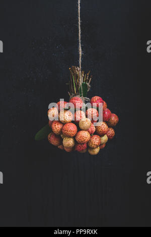 Fresh Fruits litchi Banque D'Images