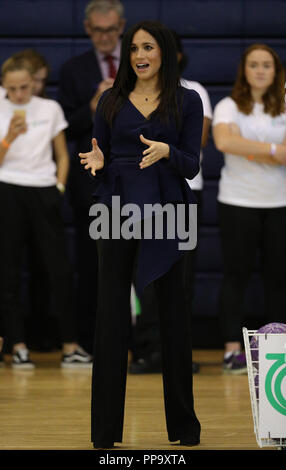 La duchesse de Kent assiste à l'entraîneur des prix de base à l'Université de Loughborough. Banque D'Images