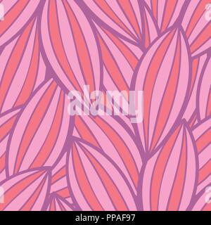 Motif floral seamless Vector en rose et rouge Illustration de Vecteur