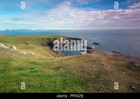 Stoer Head (Rubha Stoer en gaélique écossais) est une pointe de terre au nord de Lochinver et le canton de Stoer à Sutherland, NW de l'Écosse. Banque D'Images