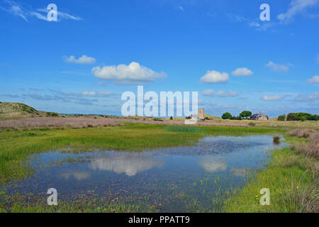 Le Snook, Holy Island, Northumberland Banque D'Images