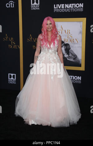 Los Angeles, USA. 24 Sep 2018. Cleo Rose Elliott 09/24/2018 Le Los Angeles Premiere d 'une étoile est née", tenue au Shrine Auditorium & Expo Hall à Los Angeles, CA Photo : Cronos/Hollywood News Crédit : Cronos/Alamy Live News Banque D'Images