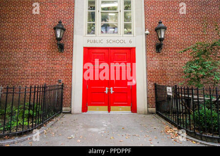 Retour à l'école - l'école publique dans la ville de New York, 2018 Banque D'Images