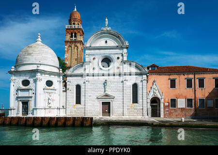 Chiesa di San Michele à Venise : San Michele in Isola l'Église Catholique Romaine situé sur l'Isola di San Michele Banque D'Images