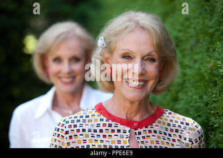 Les jumeaux Kessler, Ellen Kessler (droite) et Alice Kessler. Banque D'Images