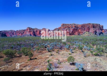 Rock formation appelé Stonehenge, le Parc National de Purnululu, Kimberley, au nord-ouest de l'Australie dans le monde entier d'utilisation | Banque D'Images