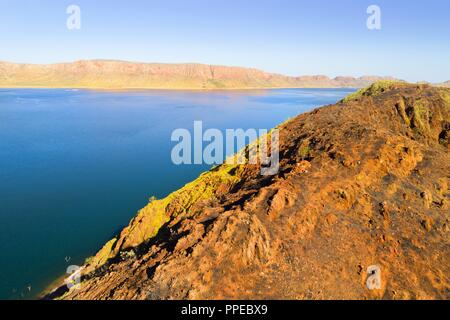 Lake Argyle, un homme fait d'eau fraîche de la rivière Ord, vu de l'air, Kimberley, au nord-ouest de l'Australie dans le monde entier d'utilisation | Banque D'Images